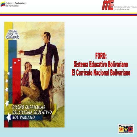 Curriculum Bolivariano