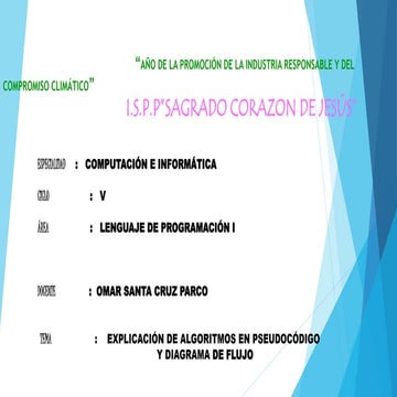 ALGORITMOS EN PSEUDOCODIGO