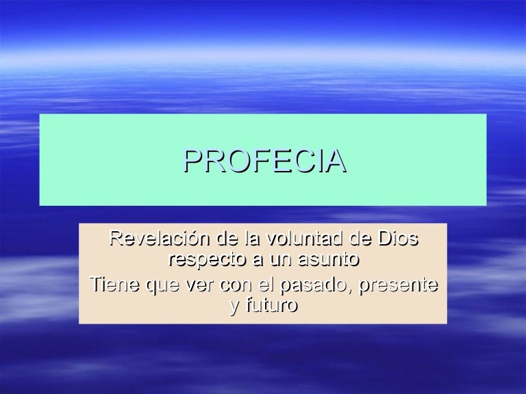 Qué Es Una Profecia , ¿Por Qué La Profecía Mesiánica Es Importante? – WEWMO