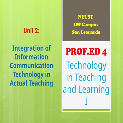 Integrating ICT and Instructional Design Models for Effective Teaching ...