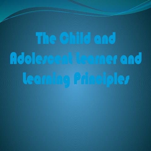 ProfEd1-Report (2) cognitive development