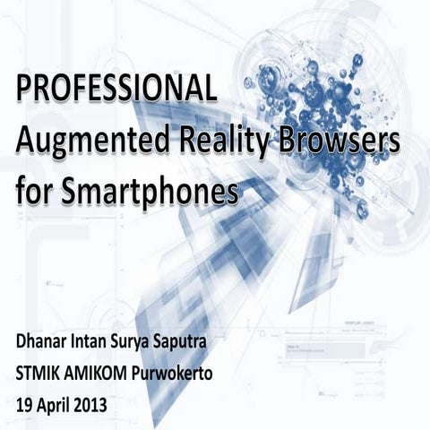 Profesional Augmented Reality Browser