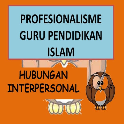 Profesionalisme guru pendidikan islam | PPTX