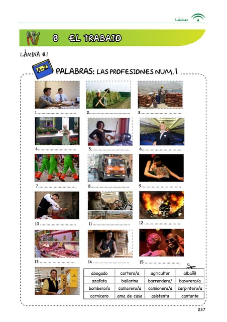 El TRABAJO2      Unidad  8  