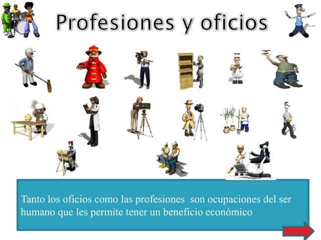 Profesiones y oficios