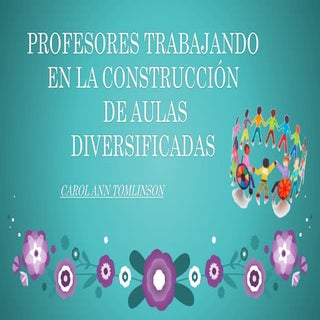 Profesores trabajando Carol Ann Tom...