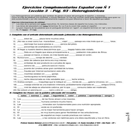 Profesor gustavo balcazar   ejercicios complementarios heterogenericos