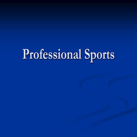 Professional Sport (2005)