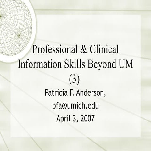 Getting Articles -- Loansome Doc Etc.: Professional & Clinical Information Sk...