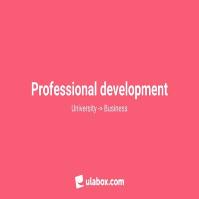 Professional development