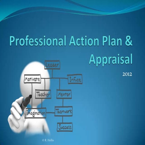 Professional action learning plan and portfolio