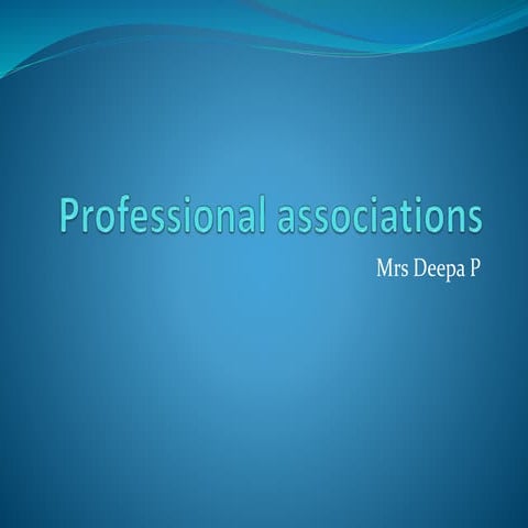 Professional associations in Nursing in Kerala