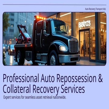 Professionalc & Collateral Recovery Services | PPTX