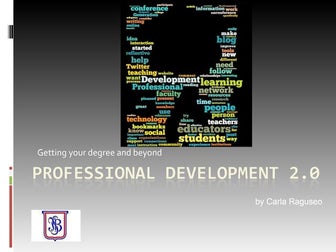 PD 2.0 - Getting your degree and beyond