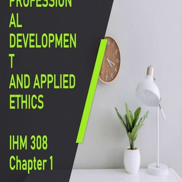 Professional Development chapter 1