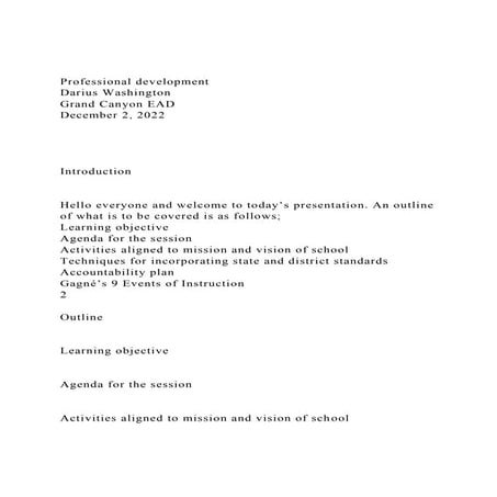 Professional developmentDarius WashingtonGrand Canyon EADD.docx