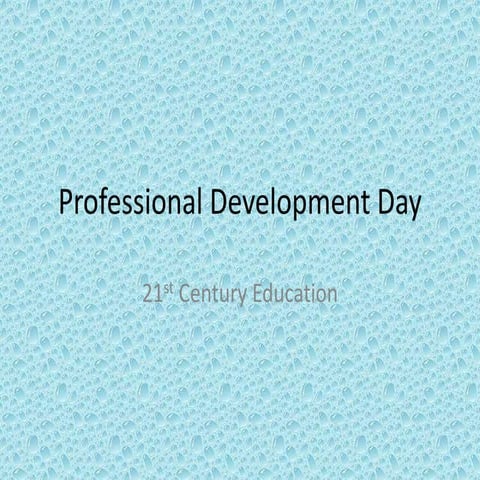 LBIS Professional Development Day 21/09/12