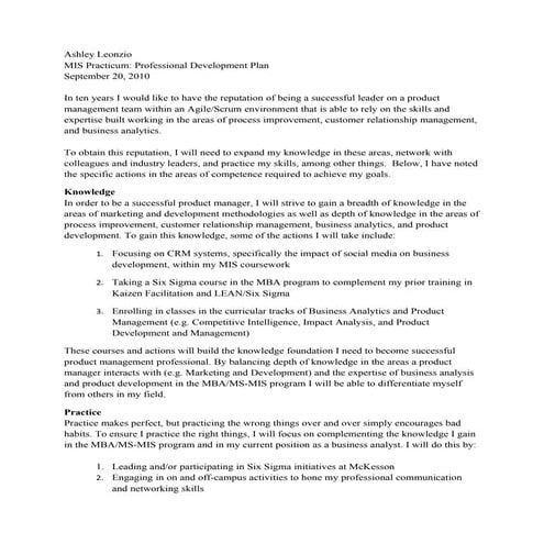 UNIT 41: PERSONAL AND PROFESSIONAL DEVELOPMENT | DOCX