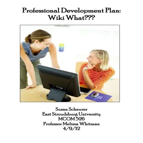 Professional Development Plan