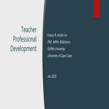 Professional devlopment | PPT