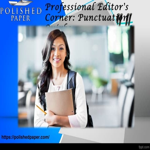 Professional editor's corner punctuation quirks