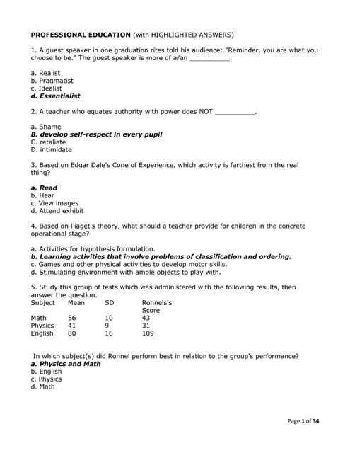 100 LET QUESTIONS WITH ANSWER AND RATIONALIZATION.docx