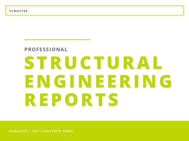 Professional Structural Engineering Reports