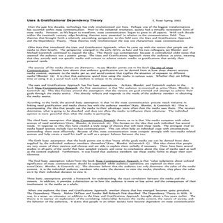 uses and grats and dependency theory