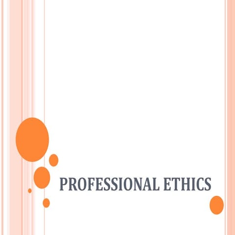 Professional ethics