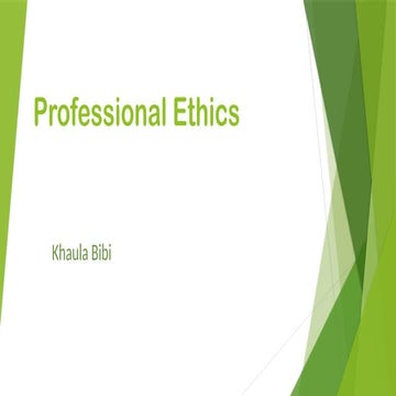 Presentation on The Professional Ethics.pptx