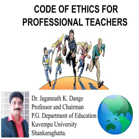 Professional Ethics for Teachers