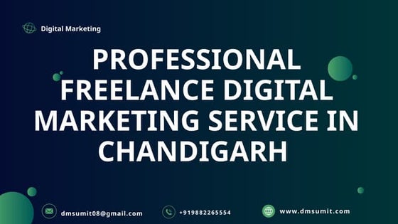 Image 359: Professional Freelance Digital Marketing Services in Chandigarh.pptx
