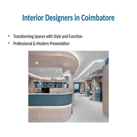 INTERIOR DESIGNERS IN COIMBATORE: TRANSFORMING SPACES WITH STYLE AND ...