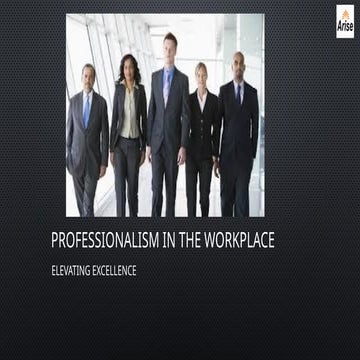 Professional Etiquette At The Workplace | PPT