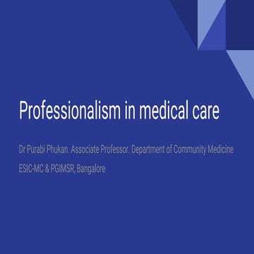 Professionalism in medical care- Dr Purabi.pdf