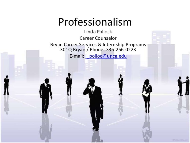 professionalism presentation