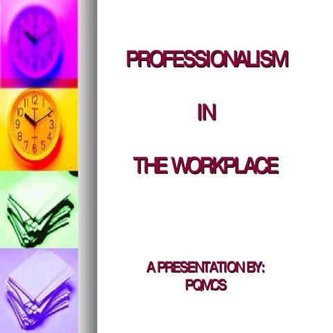 Professionalism Training