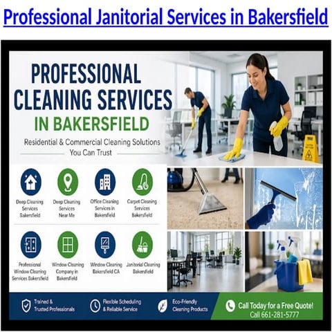 Janitorial cleaning company hazards | PPTX