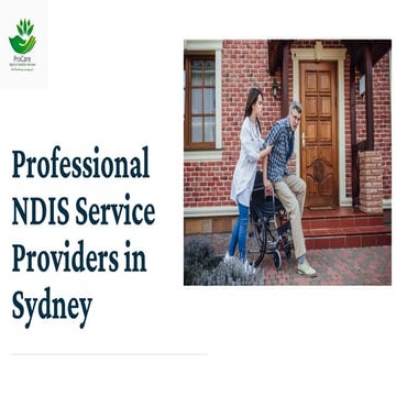 Professional NDIS Service Providers in Sydney | PDF