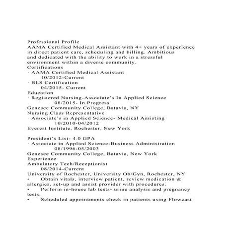 Anthony Goggans Resume | DOC