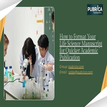 Professional Research Publication Support & Manuscript Formatting ...