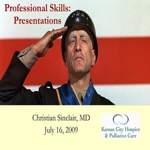 Professional Skills -  Presentations