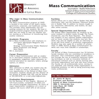 UALR School of Masscomm Broadcast J...