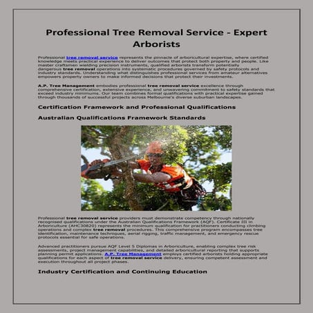 Professional Tree Removal Service - Expert Arborists.pdf