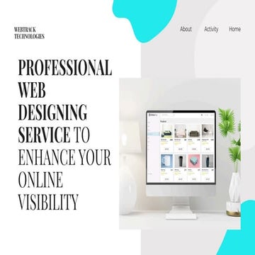 Professional Web Designing Service to Enhance Your Online Visibility