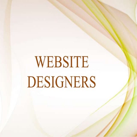 WEBSITE DESIGNERS