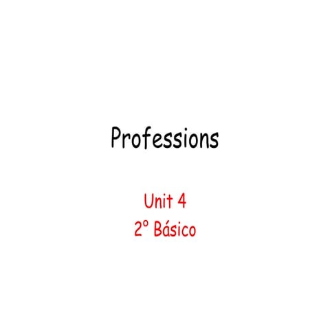 Professions