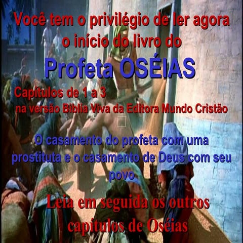 Profeta Oseias 2 | PPS
