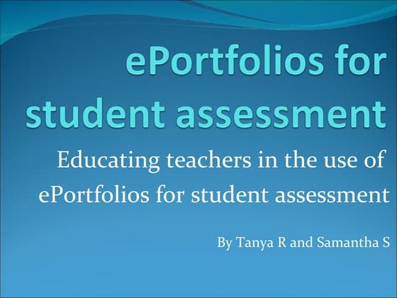 Creating ePortfolio as a Technology Tool | PDF | Desktop Publishing ...