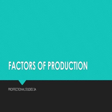 Proffectional studies